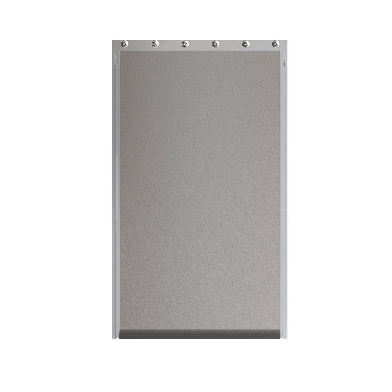 MIAOTONG extra large dog door flap front view enhances weather resistance and fit.