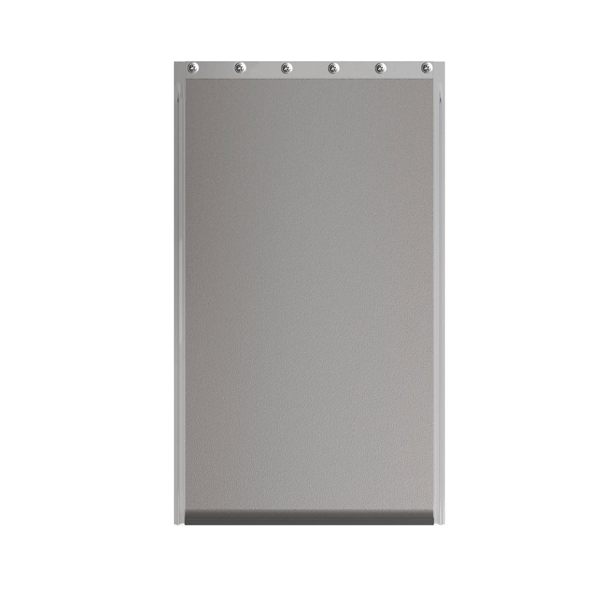 MIAOTONG extra large dog door flap front view enhances weather resistance and fit.