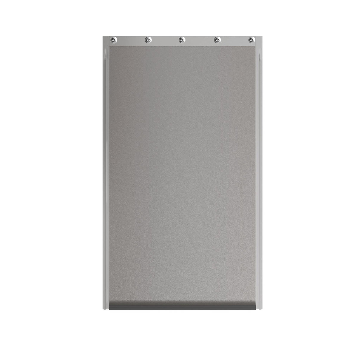 MIAOTONG large dog door flap with screws for secure replacement.