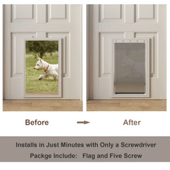 MIAOTONG weatherproof, durable door flap for daily use.