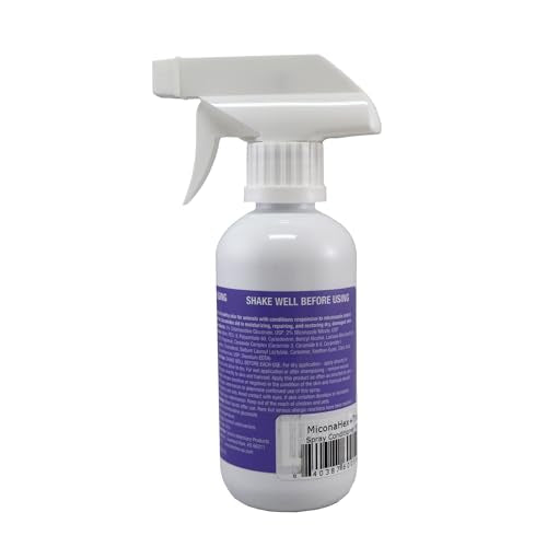 MiconaHex+Triz application on cat fur to support moisturized, refreshed skin between baths
