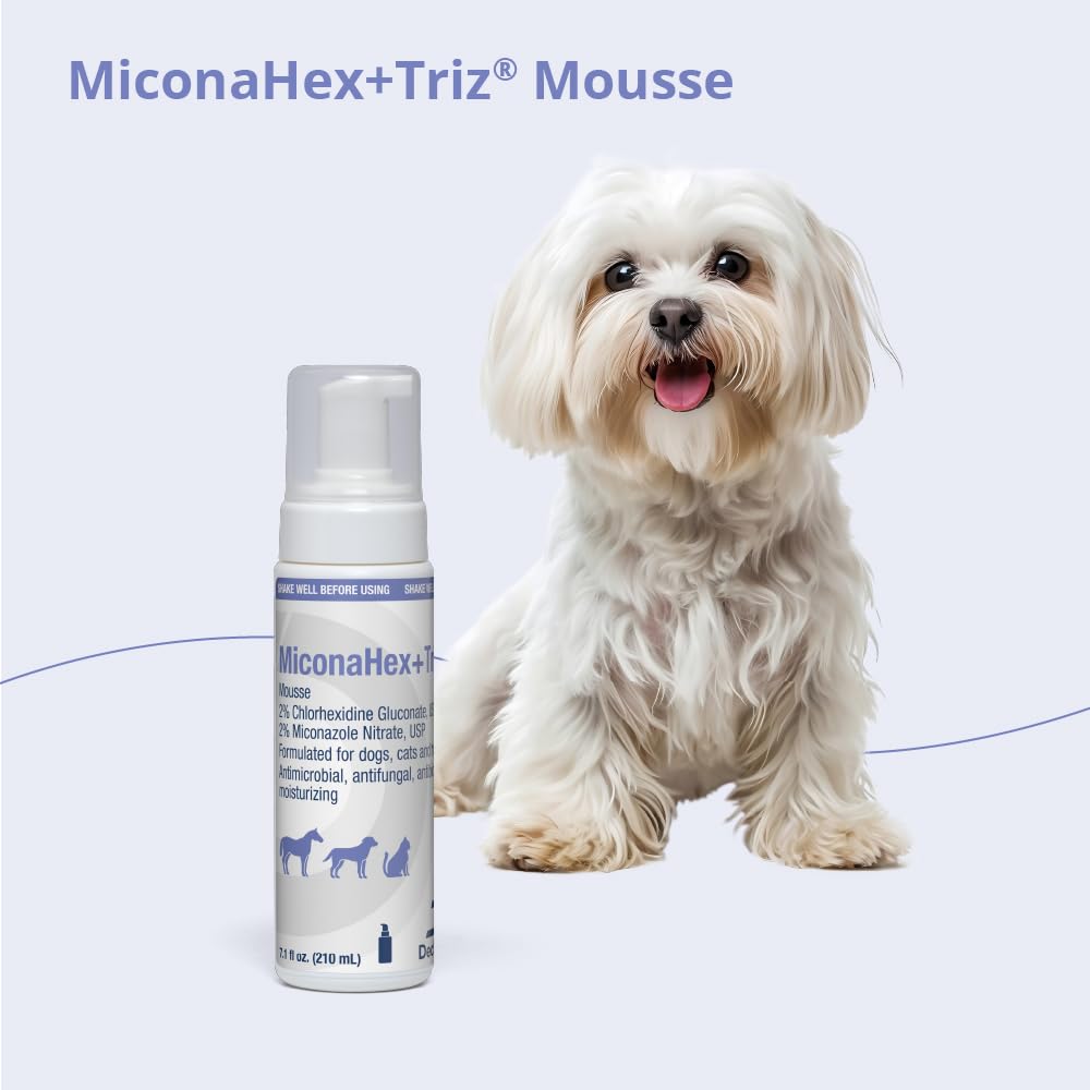 MiconaHex+Triz Mousse horse-application shows multi-species suitability.