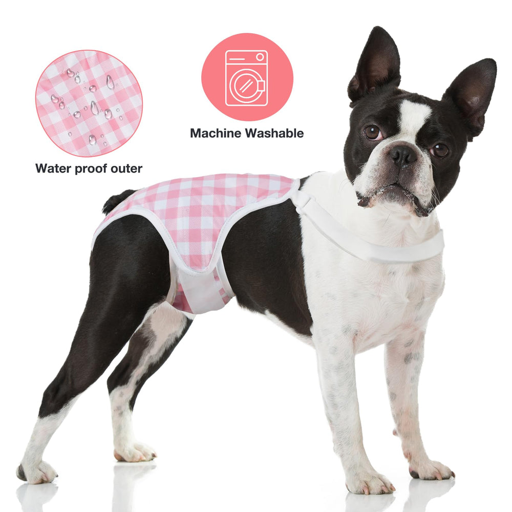 MICOOYO dog diaper onesie liner compatibility for easy cleanup