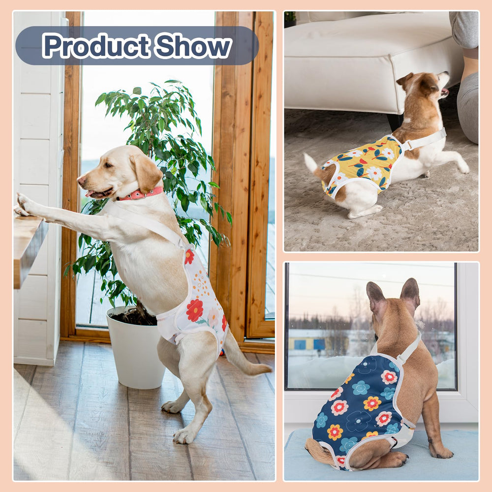 MICOOYO dog-diaper-no-tail-design tailored for no-tail dogs
