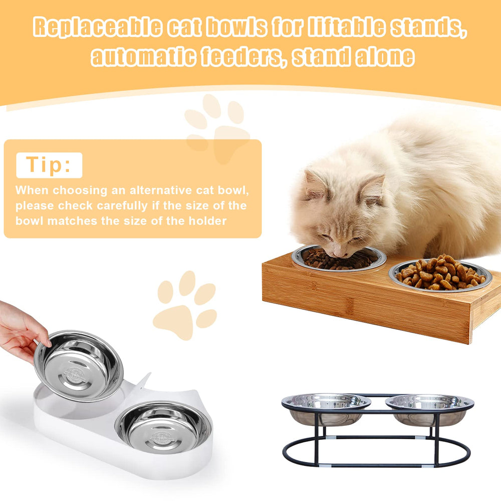 MicoSim plato gatos tamaño 5,5 pulgadas ideal para gatos pequeños.