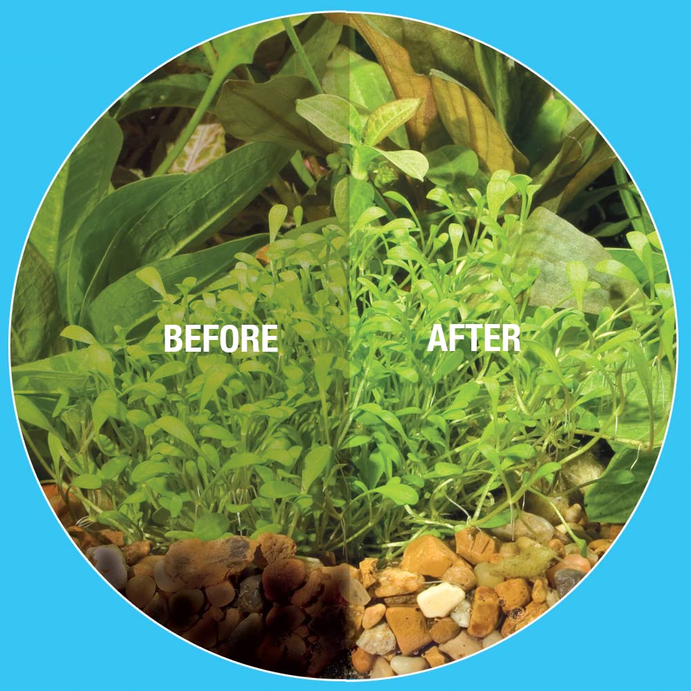 MICROBE-LIFT aquarium water clarity demonstration for healthier environment