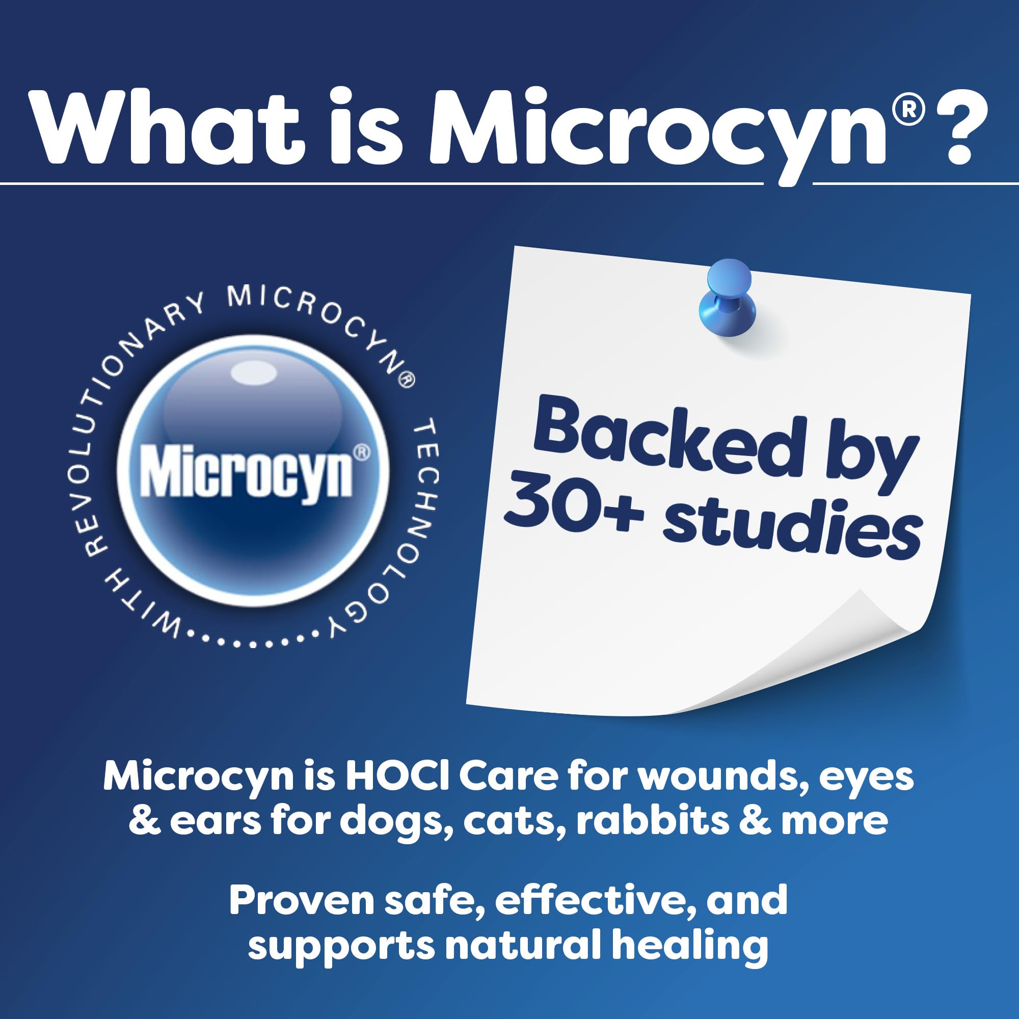 Microcyn AH wound spray on a cat hot spot, soothing skin care.