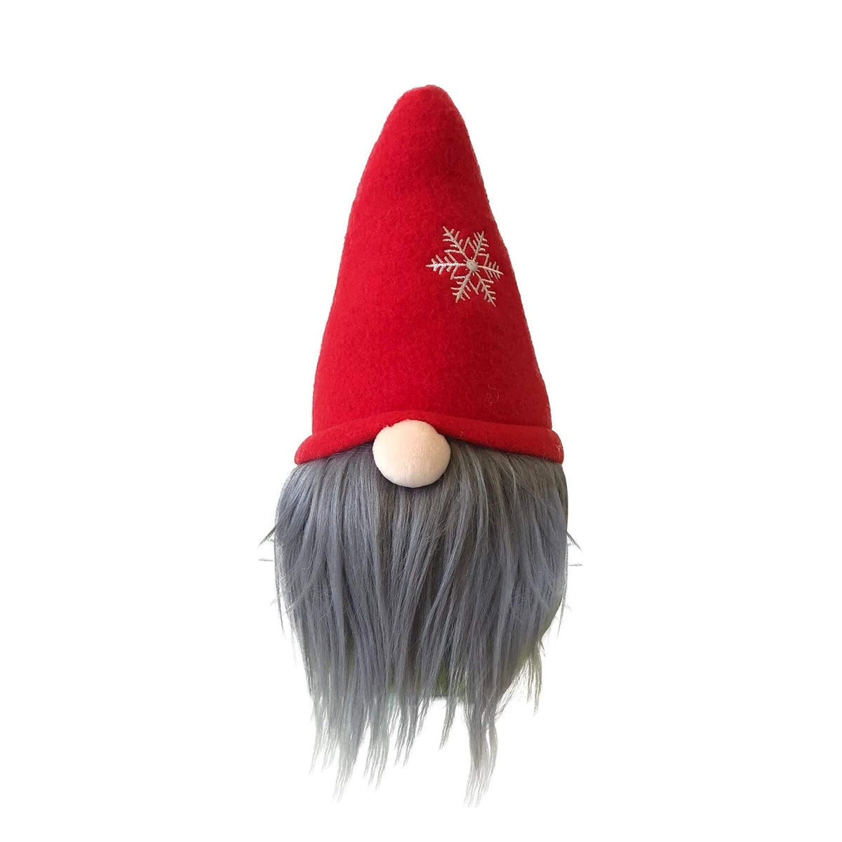 Midlee gnome hidden ball toy plush exterior shows festive design for interactive holiday play.