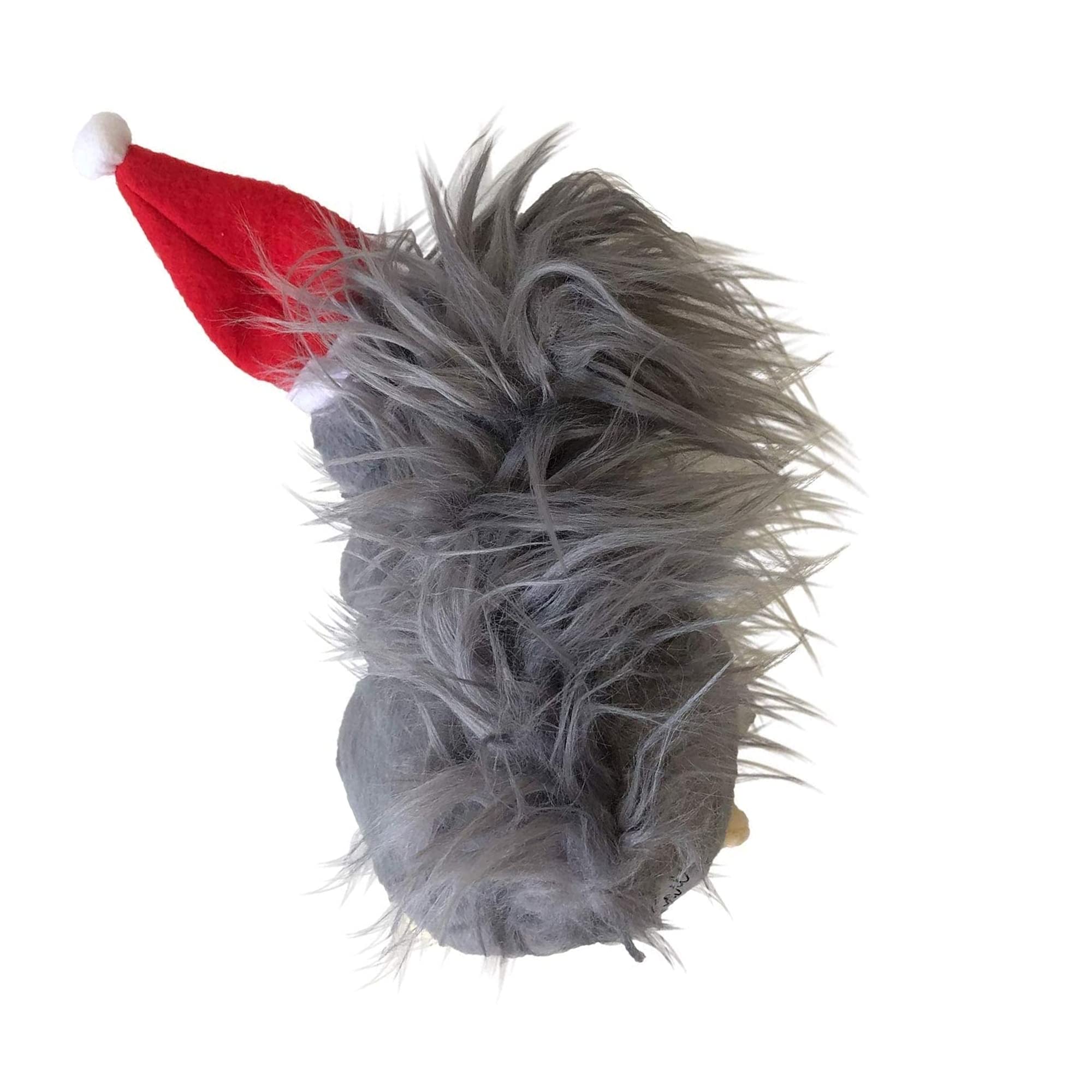 Midlee large dog toy squirrel squeaker encourages interactive play.