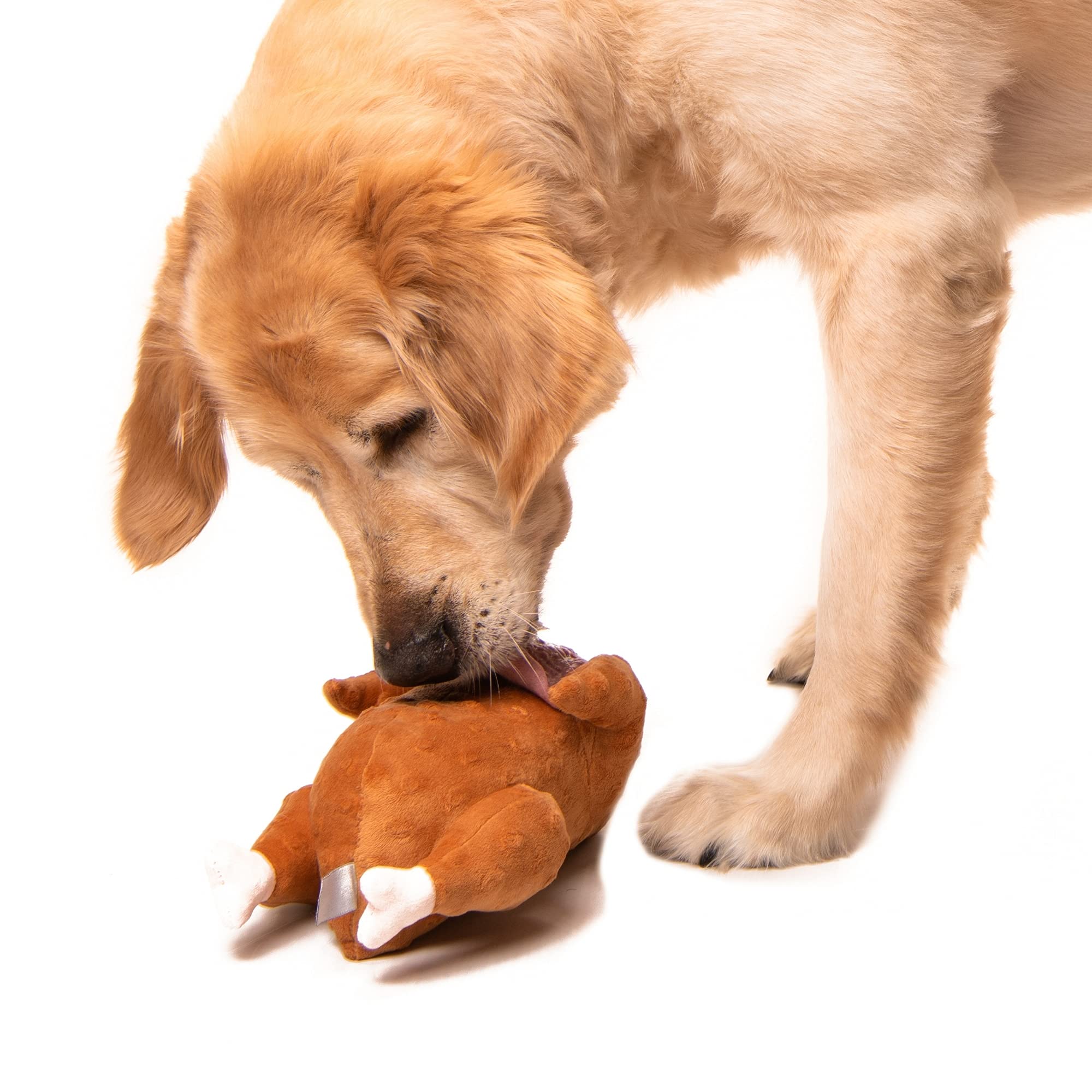 Midlee Plush Turkey Toy large festive design ready for seasonal fetch.