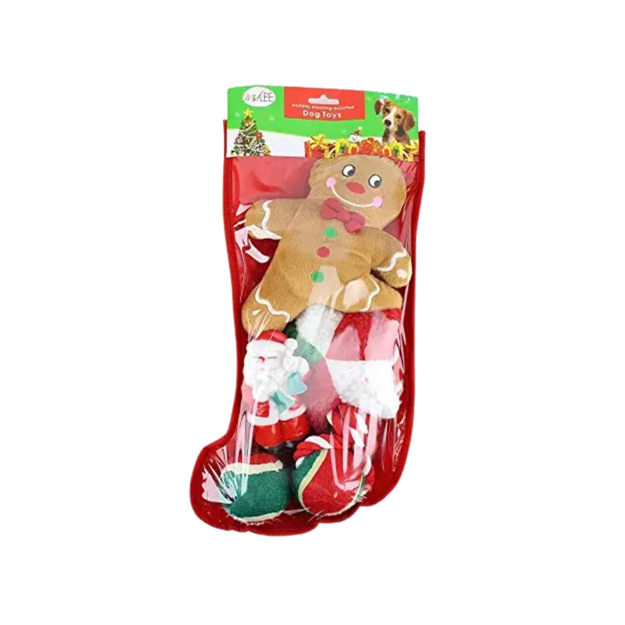 Midlee squeaker toys closeup highlighting durable holiday dog toys.