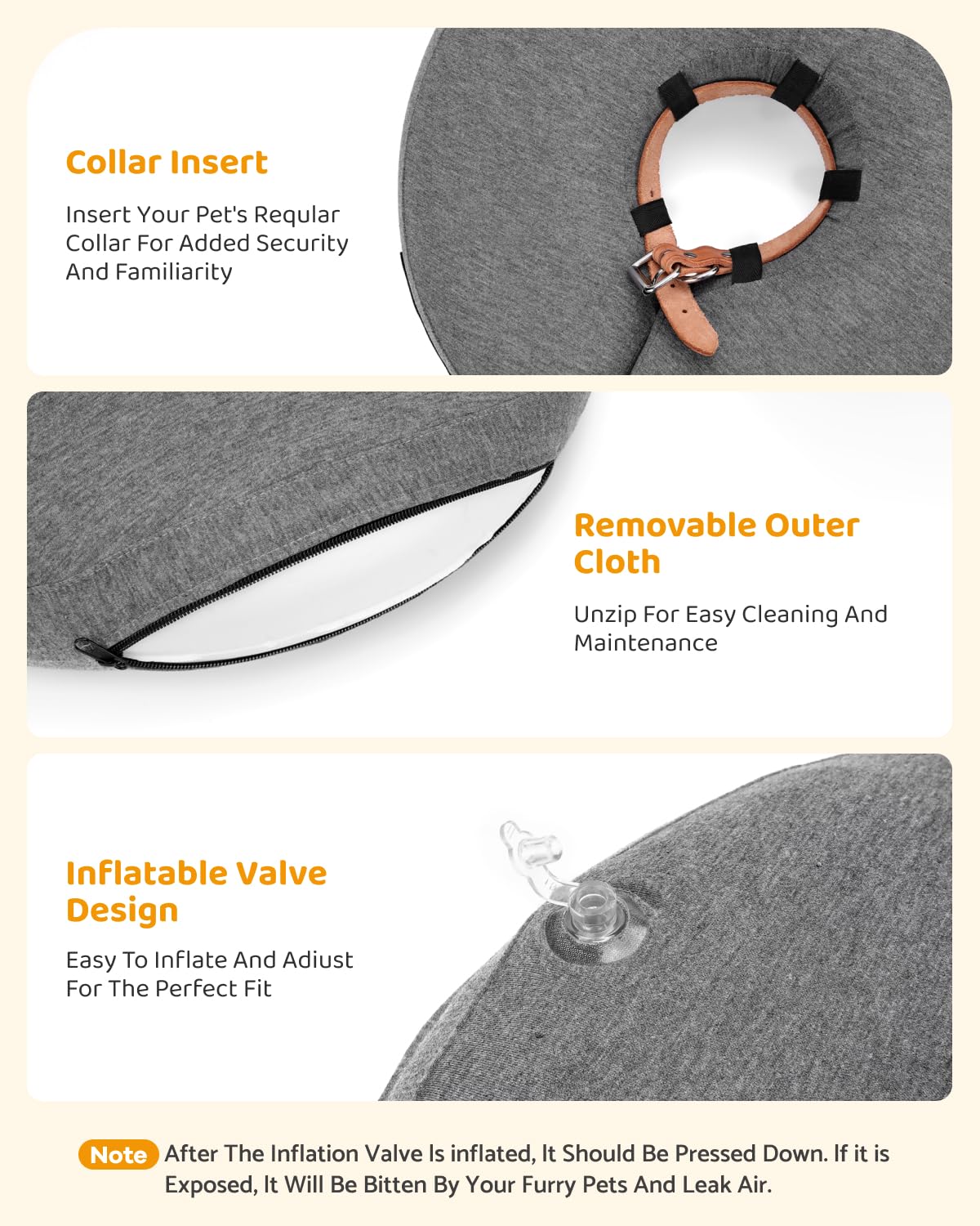 MIDOG removable machine-washable cover for easy cleaning