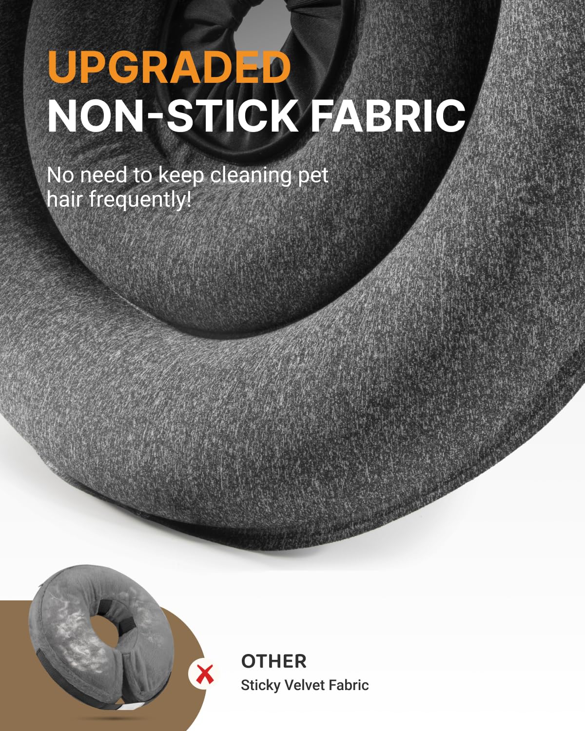MIDOG inflatable cone deflates for compact storage after use