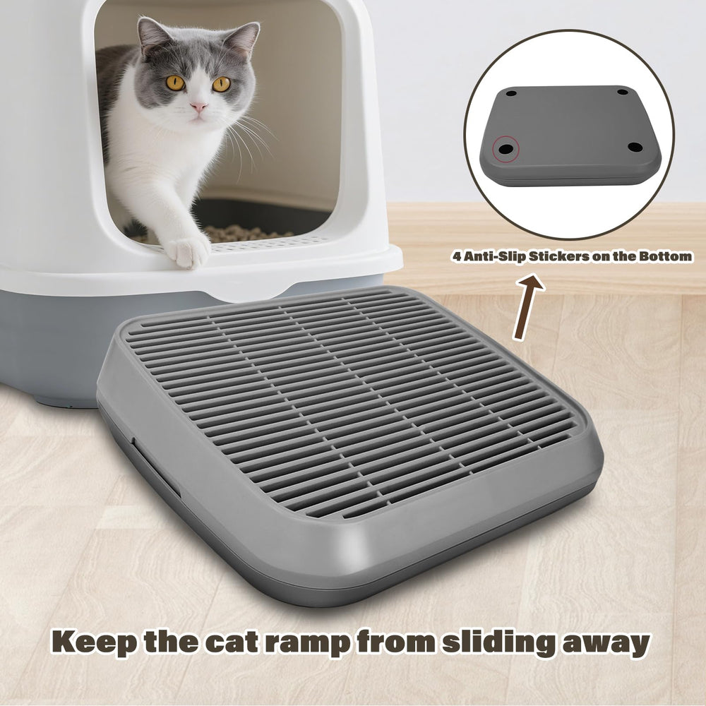Midollarle cat ramp-elderly-cats supports gentle entry for seniors with limited mobility.