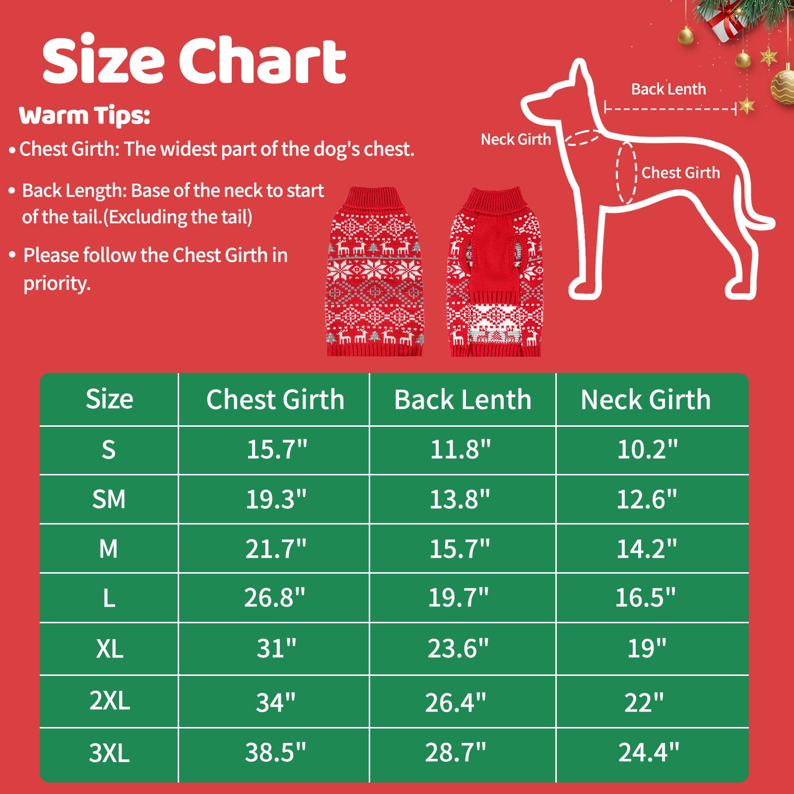 Midollarle X-Large dog sweater worn by a large dog on a winter walk