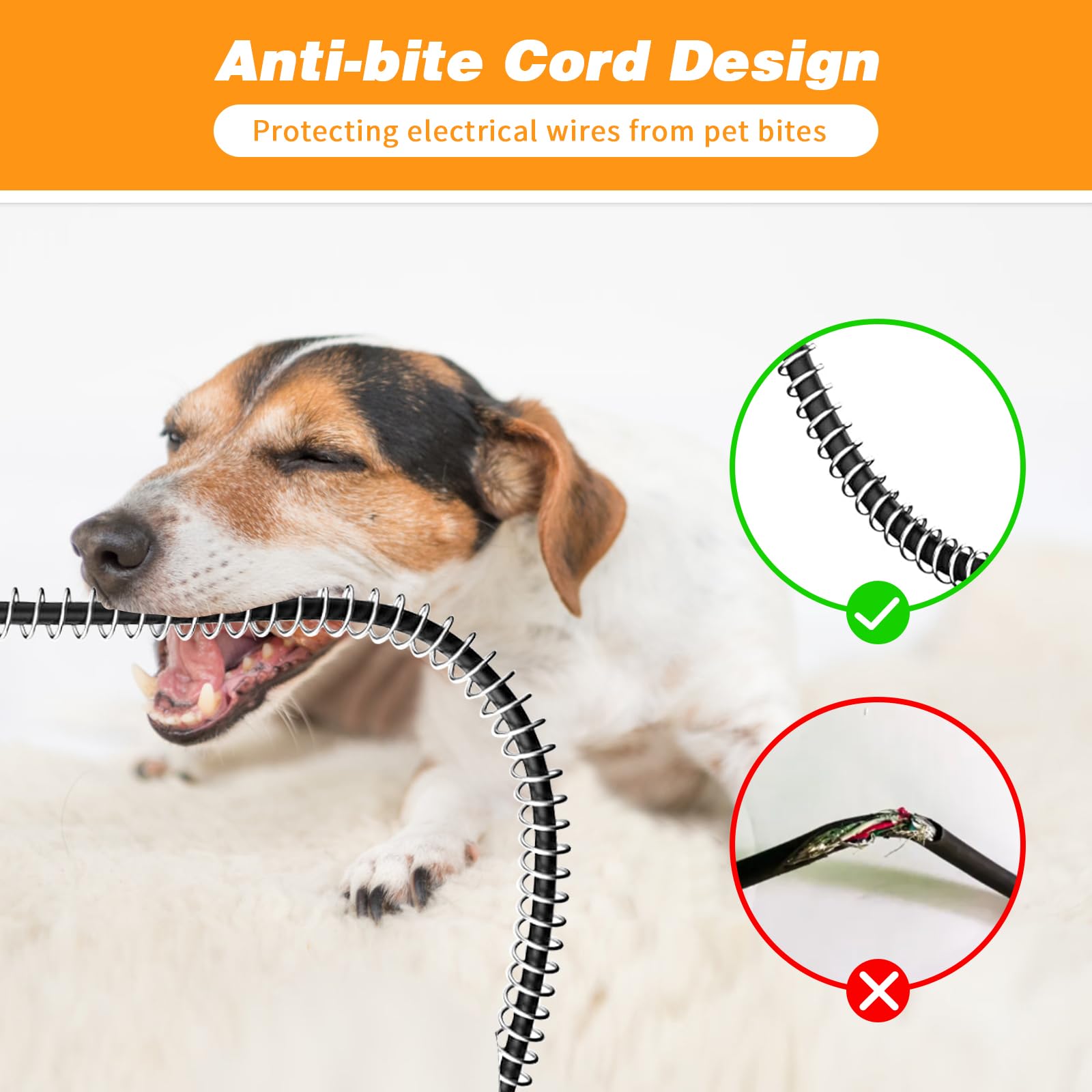 Midollarle compact design wall heater fits small kennels easily.