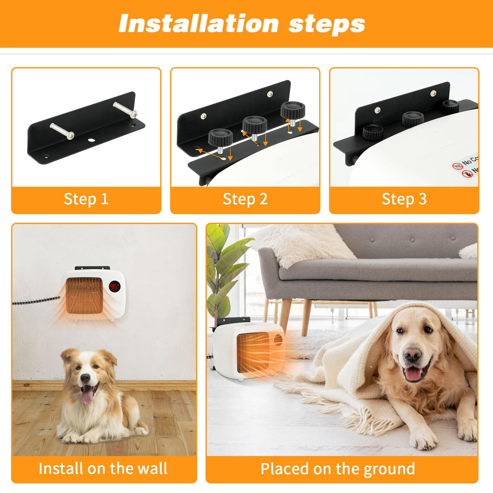 Midollarle wall-or-floor setup enables versatile installation.