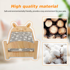Midollarle rabbit bed assembly kit enables quick, tool-free setup.