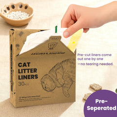 Miemie's Corner jumbo size 37x18 liners fit large litter boxes.