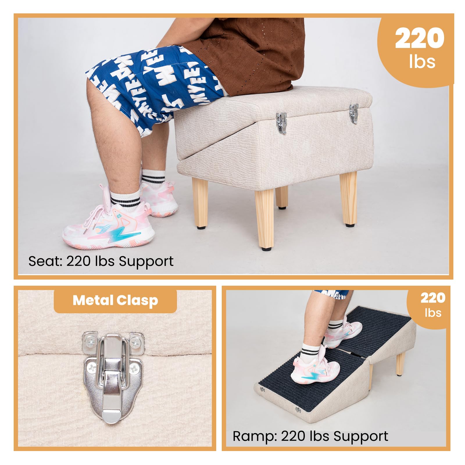 Miemies Corner soft slope supports senior pets with gentle, low-stress steps.
