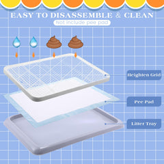 Mifoci PP plastic tray offers durable construction for everyday use.