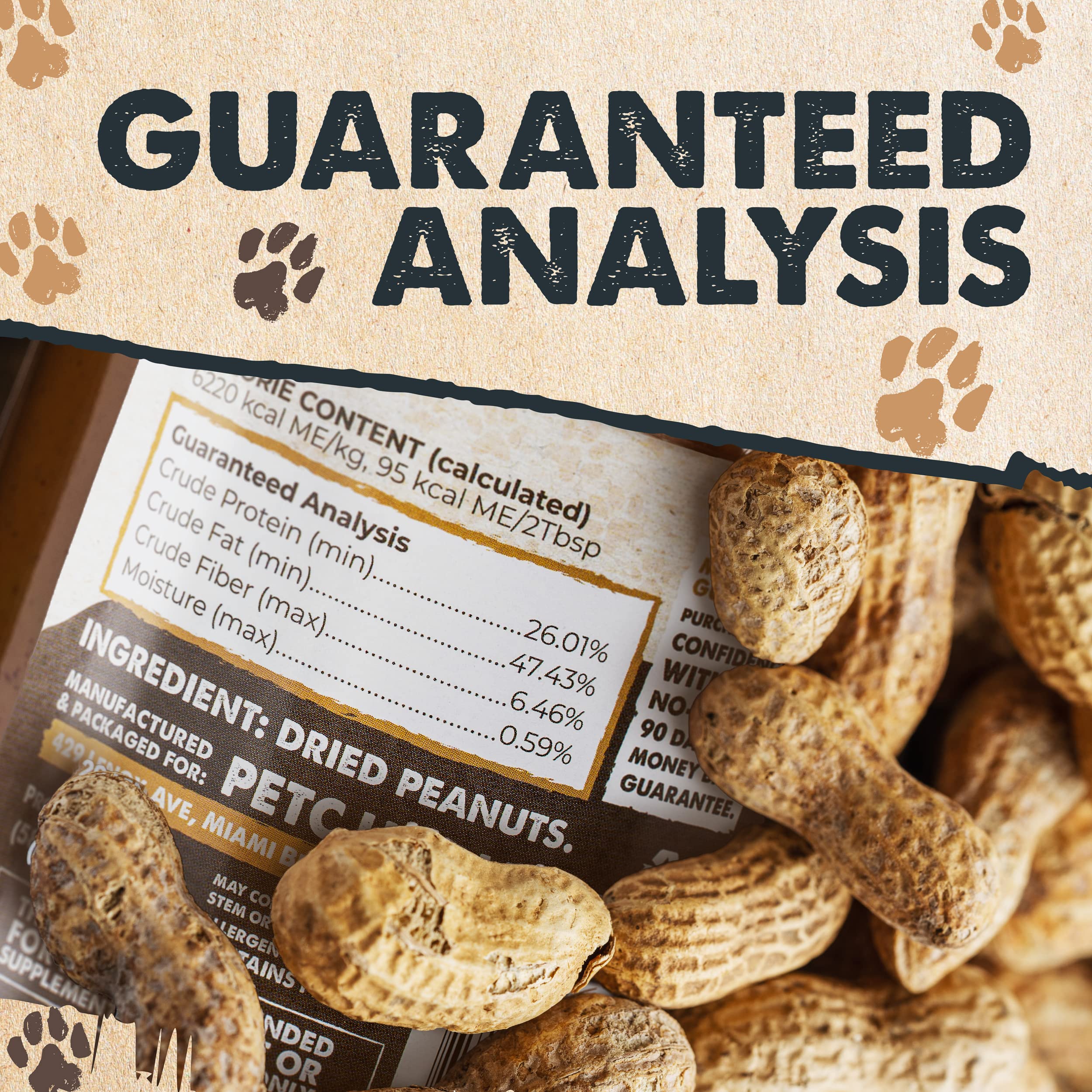 Mighty Paw Bark'n Butter stuffed toy snack for interactive play