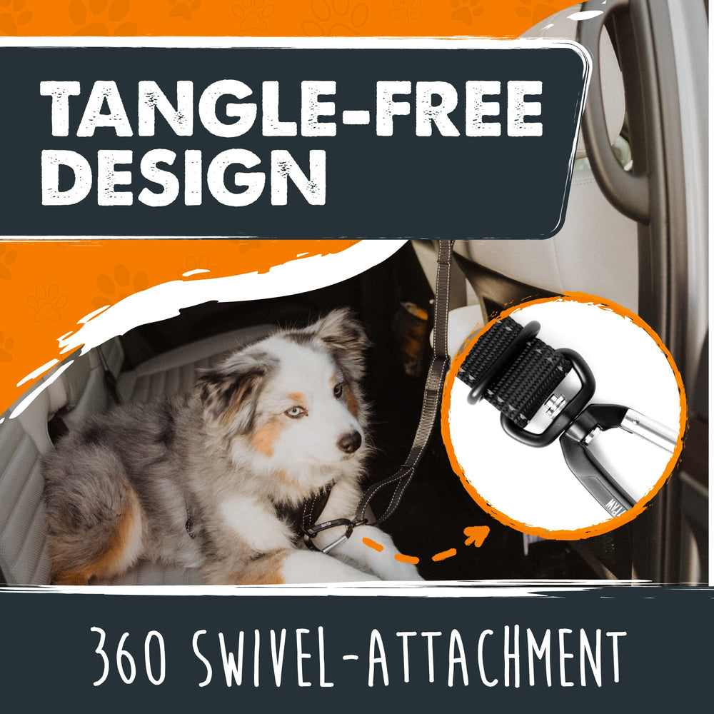 Mighty Paw compact design supports secure car rides for any size dog.
