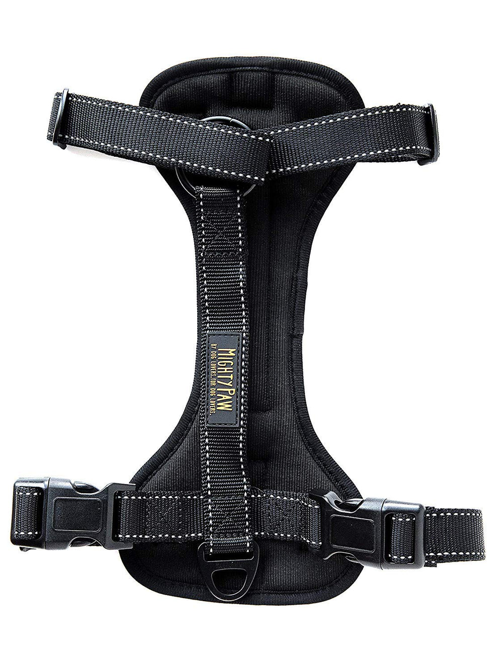 Mighty Paw Dog Car Harness metal hardware durability for long-lasting safety gear.