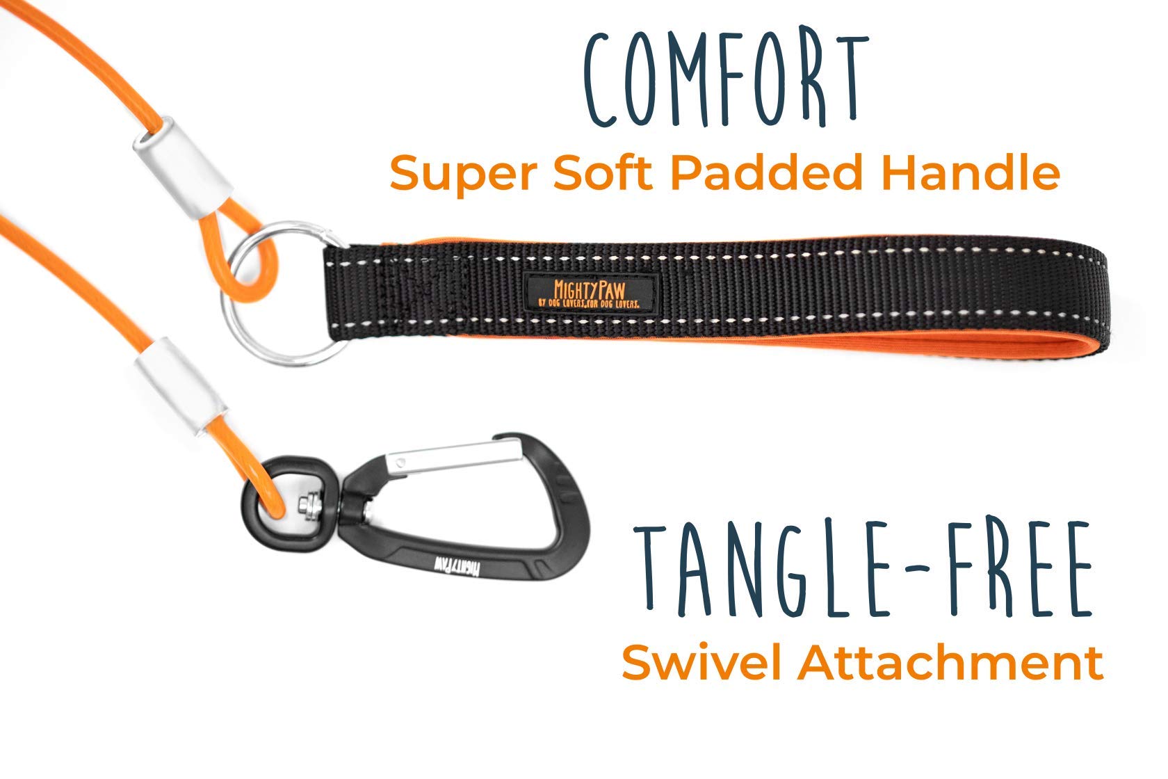 Mighty Paw Dog Leash ideal for large dogs with heavy-duty strength.