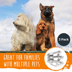 Mighty Paw Dog Tag Carabiner Clip weather-resistant material suitable for outdoors