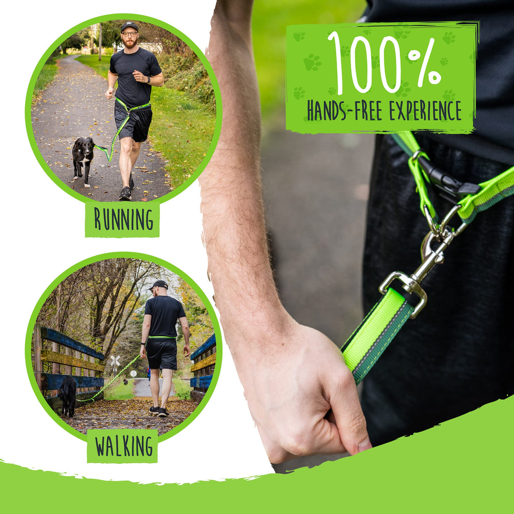 Mighty Paw Hands Free Dog Leash USA-based family-owned branding appeals to trust and quality