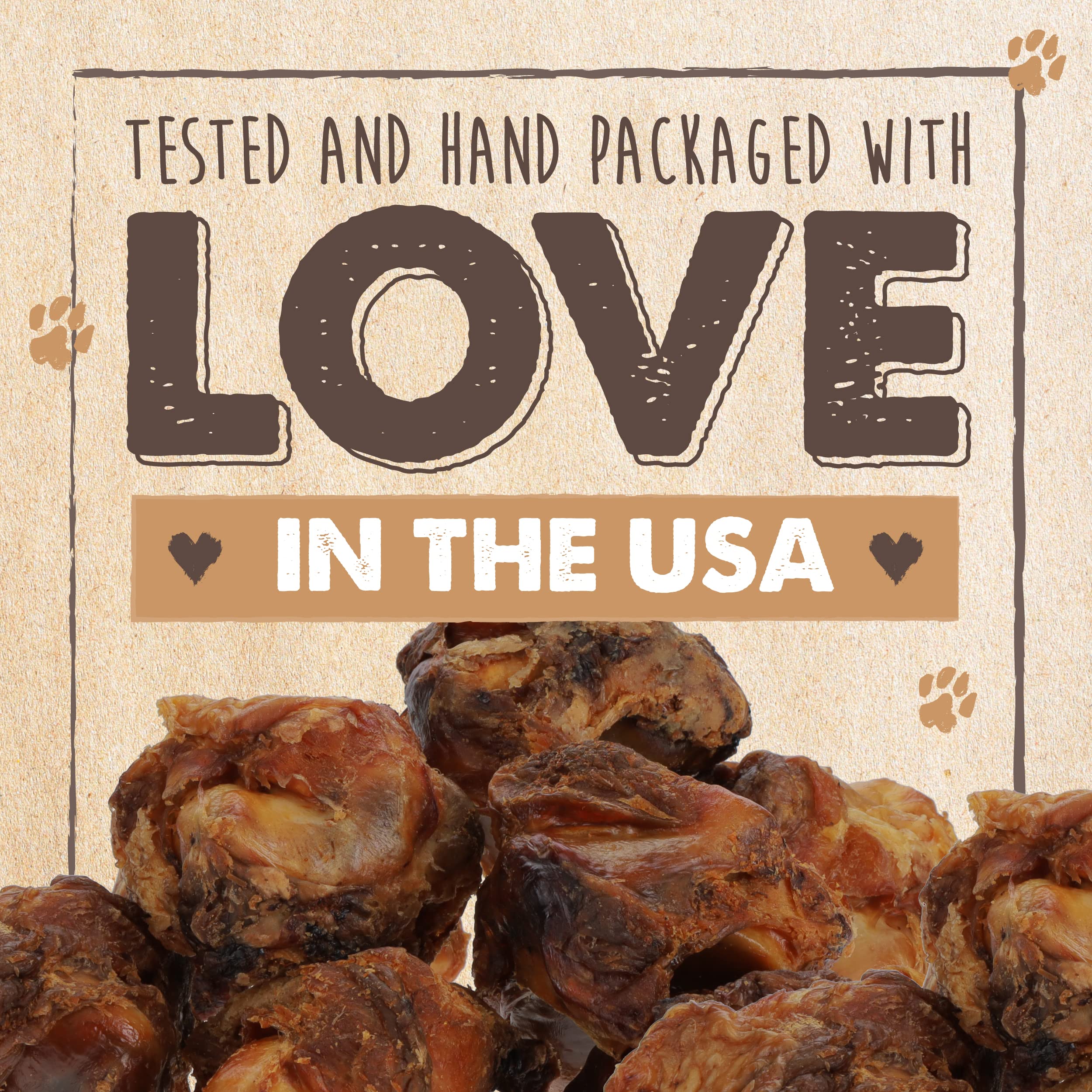 Mighty Paw Naturals slow-dried process closeup preserves flavor and nutrients