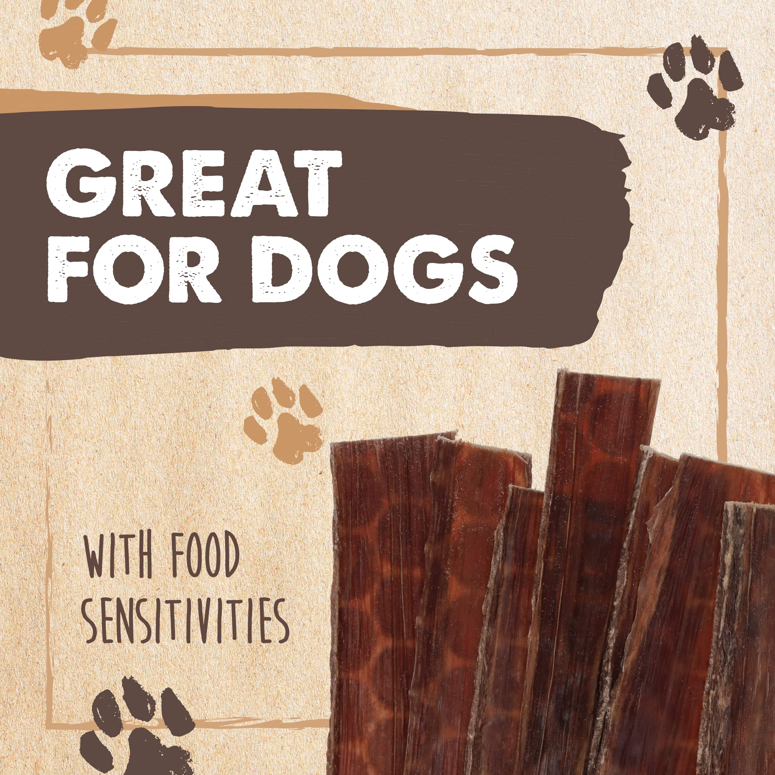 Mighty Paw Naturals hand-inspected pack emphasizes safety and care.