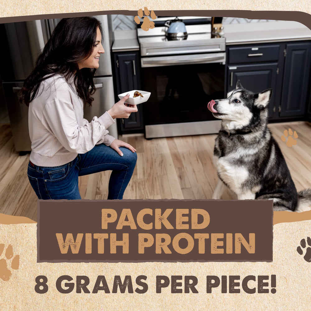 Mighty Paw Naturals USA-made label, signaling hand-inspected quality.
