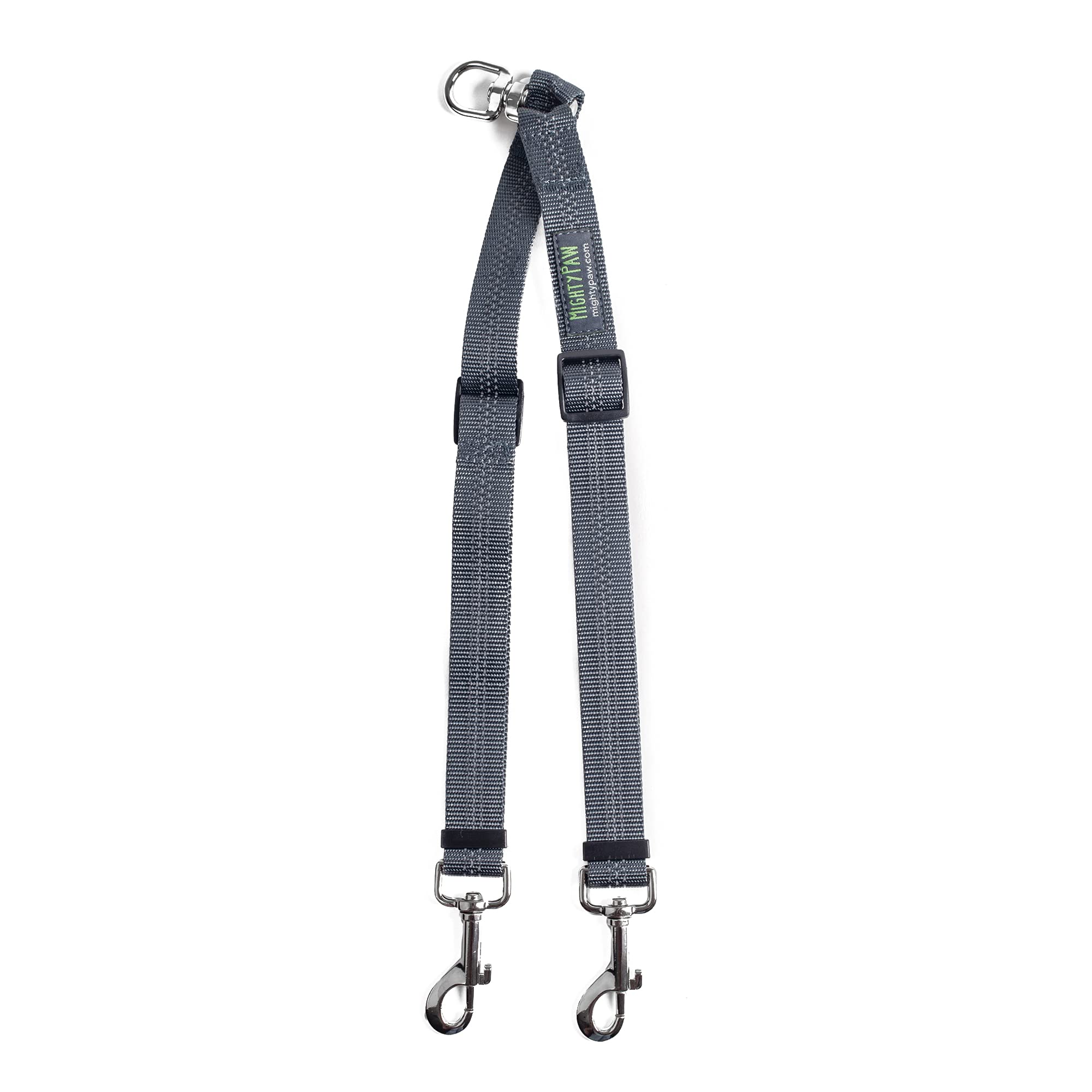 Mighty Paw neoprene padded handle adds comfort during long walks.