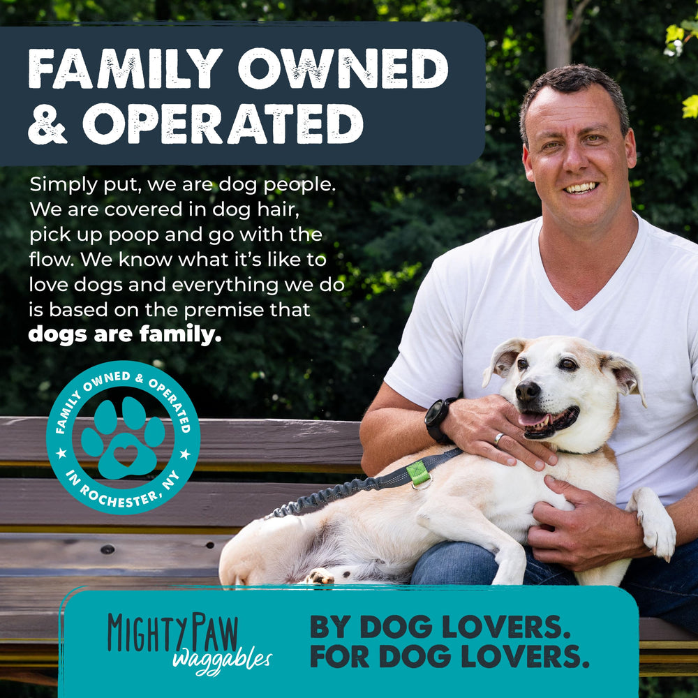 Mighty Paw Waggables dog-paw-joy-after-daily-use captured happy dog