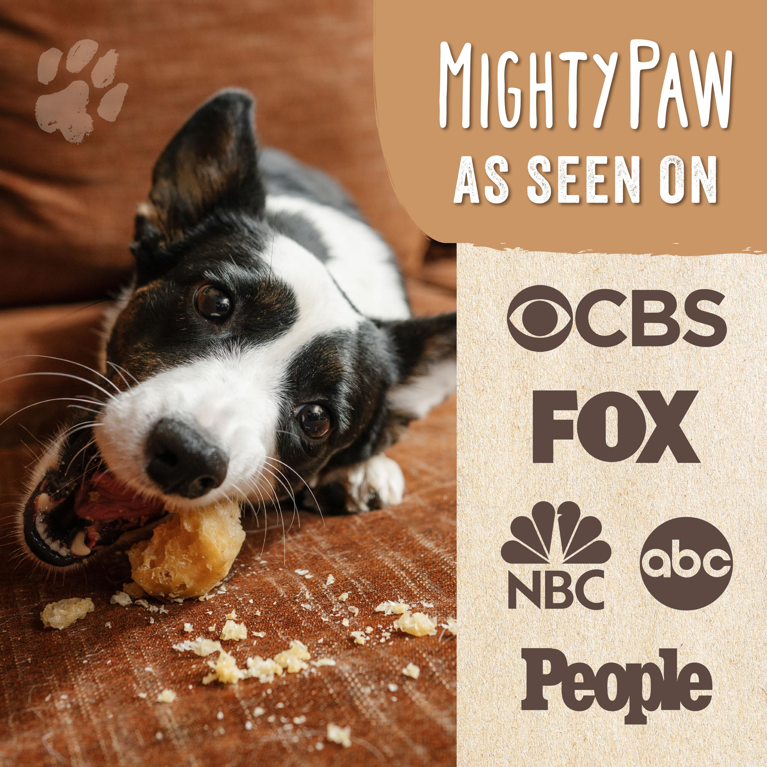 Mighty Paw Yak Cheese Puffs from Himalayas emphasize natural ingredients