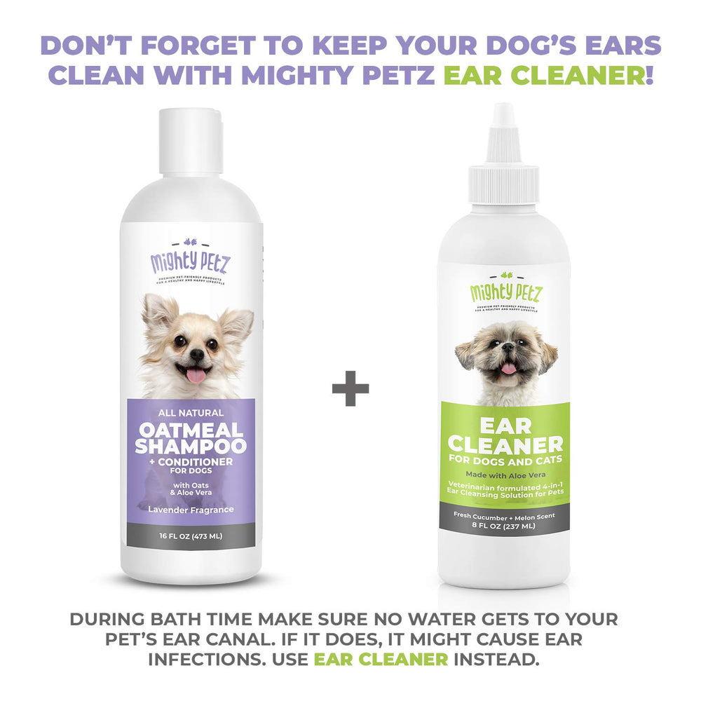 Mighty Petz made-in-usa logo signals domestic production and quality.