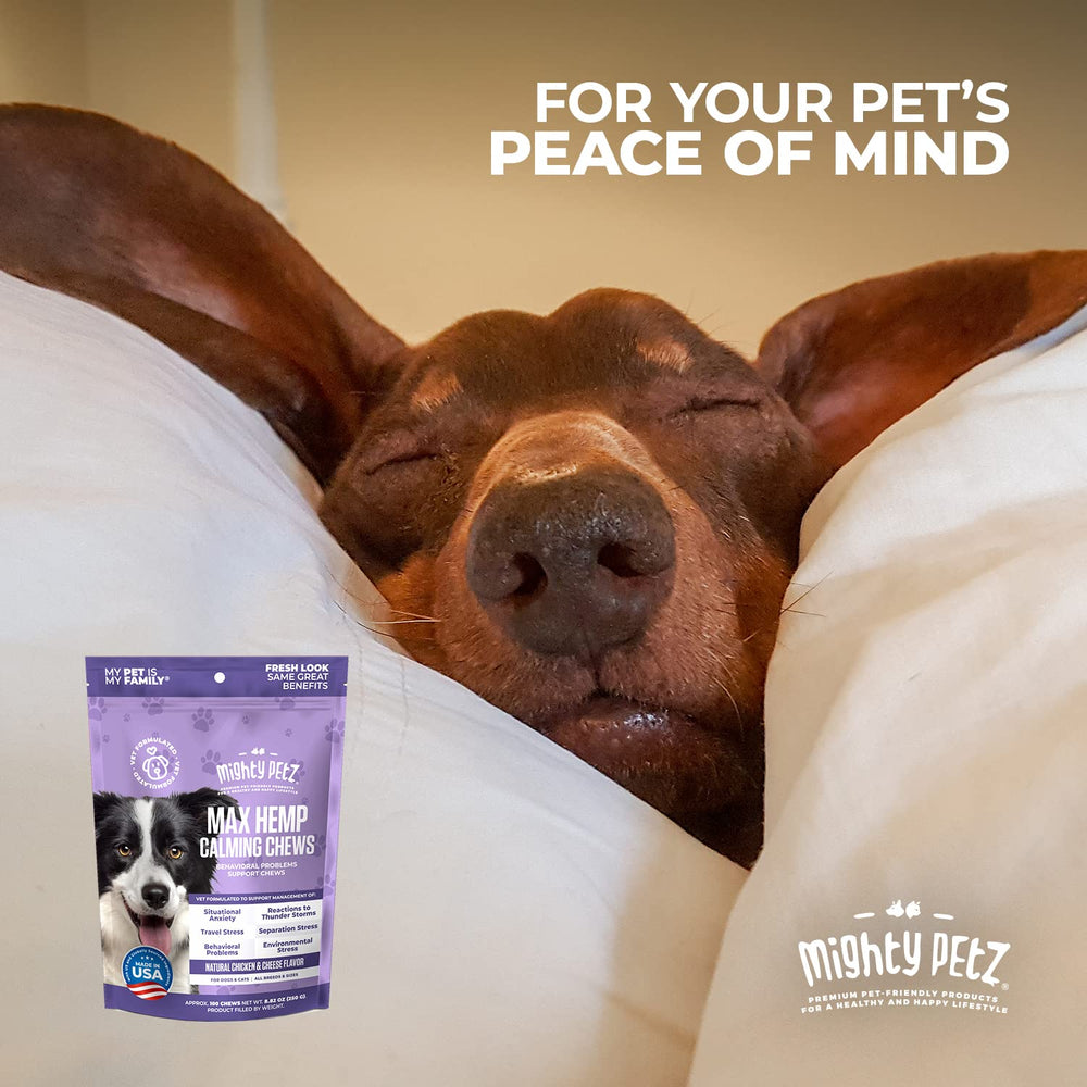 Mighty Petz MAX travel pack - easy calming option on trips.