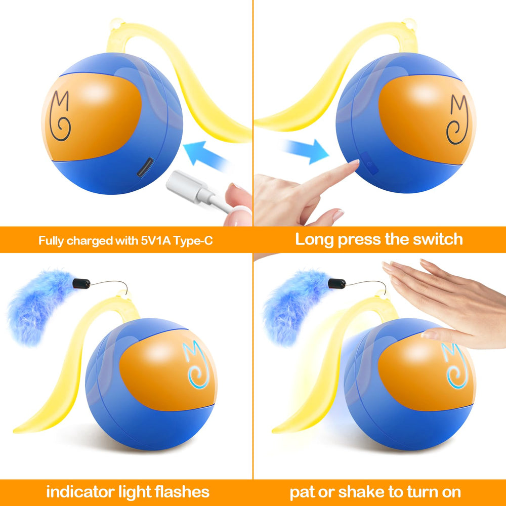 Migipaws A Small Mice blue adds a companion feel during active play