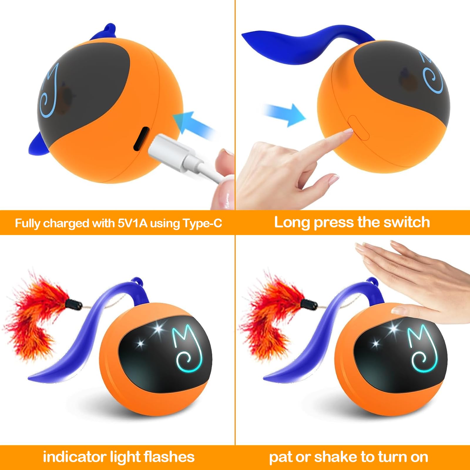 Migipaws-ball-inside-cardboard-box simulates aquarium-like chase