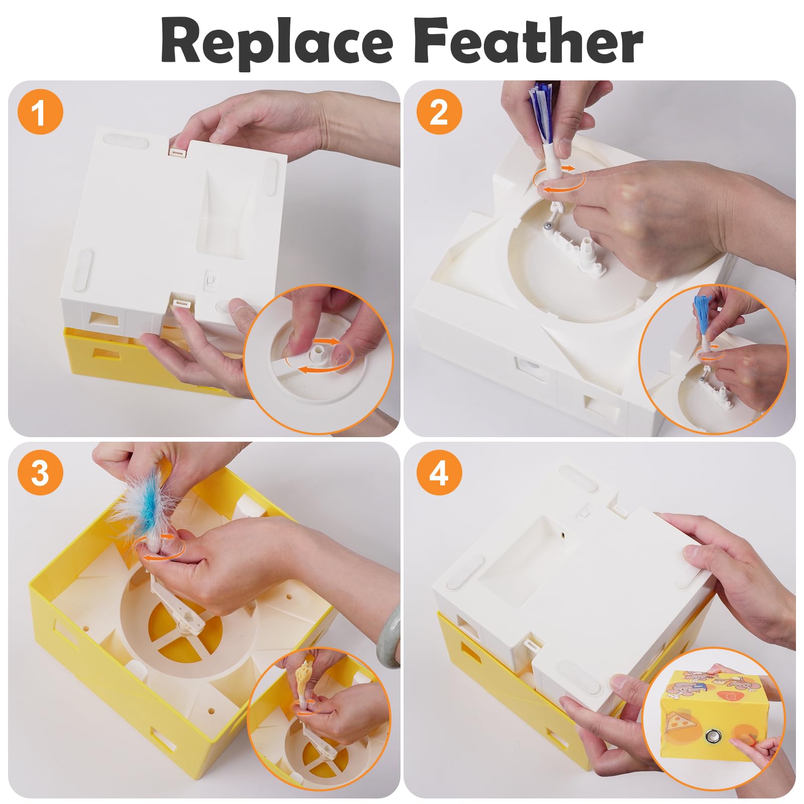 Migipaws plush skin is soft, paw-safe, and washable.