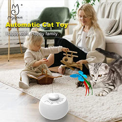Migipaws self-play toy sensor triggers motion when a paw taps.
