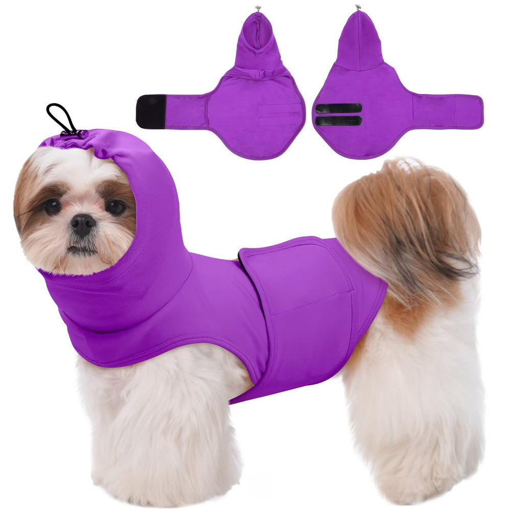 MIGOHI dog anxiety vest 2-in-1 design provides calming coverage for sensitive dogs.