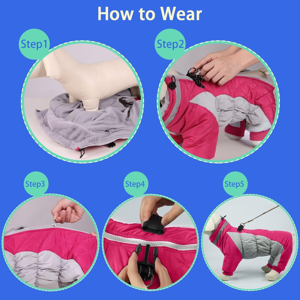 MIGOHI elastic belly cuffs ensuring a snug adjustable fit.