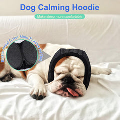 MIGOHI ear cover post-surgery protection securing ears and preventing scratching.