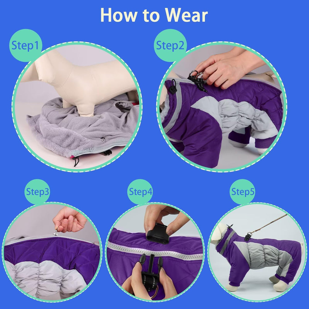MIGOHI elastic belly cuffs and high opening simplify potty breaks.