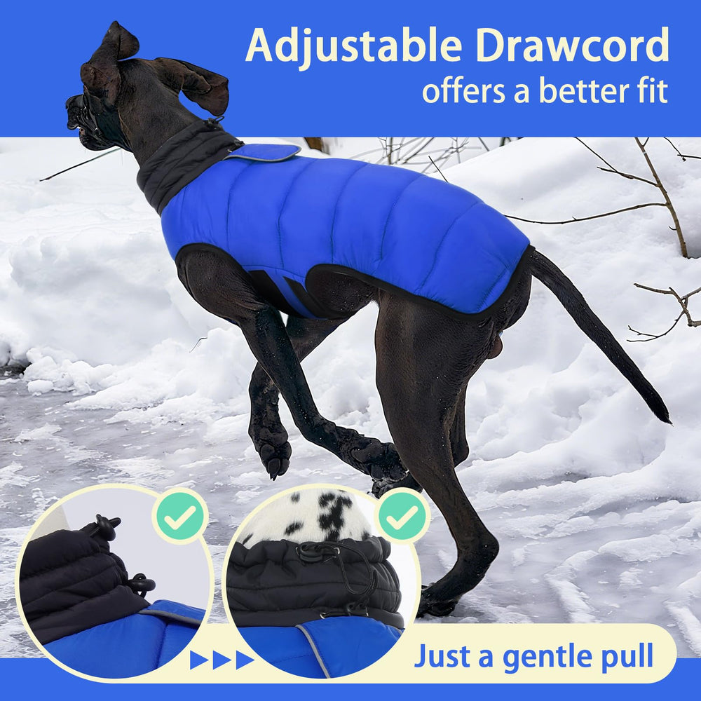 MIGOHI machine washable coat ready for muddy adventures.