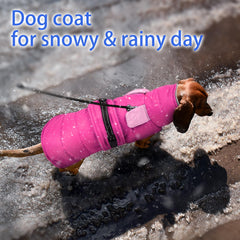 MIGOHI coat features reflective trim for high-visibility safety during dawn or dusk.