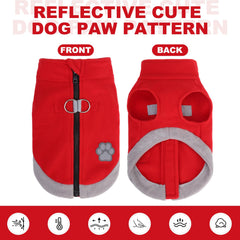 Mihachi chaleco para perro, cremallera trasera para ponértelo fácilmente.